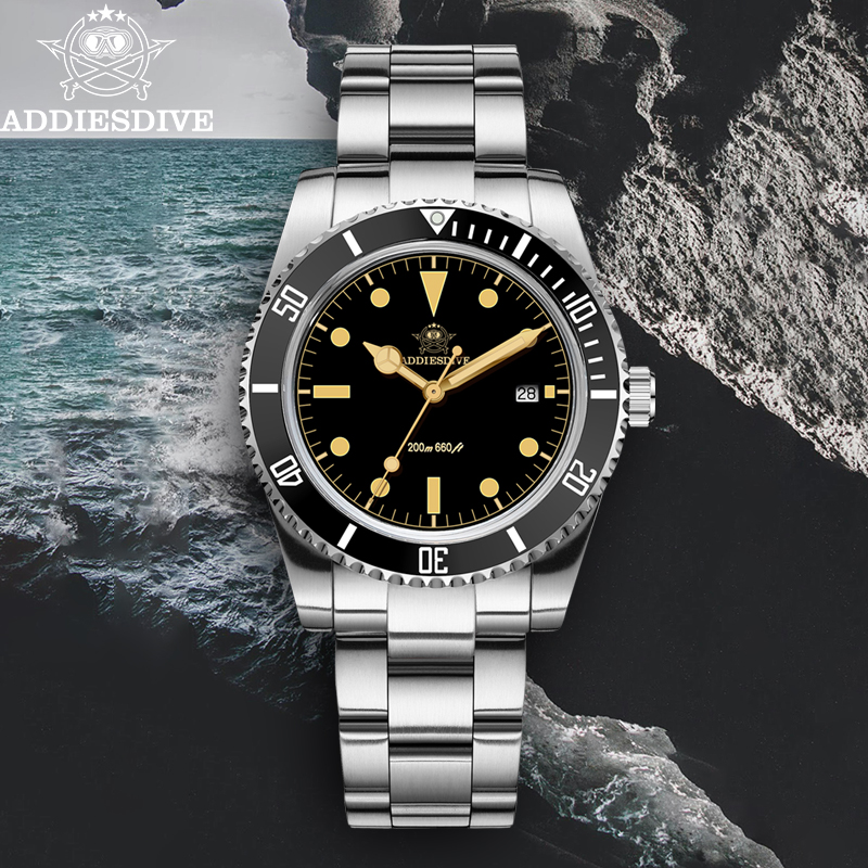 Watch Accessories - ADDIESDIVE 39mm Heiße Uhr Für Männer