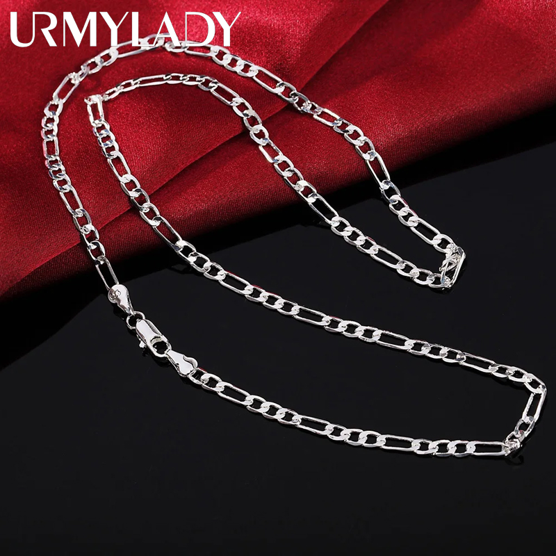 Cuban Link Chain 12Mm - 40-75 cm 925 Sterling Silber 16-30