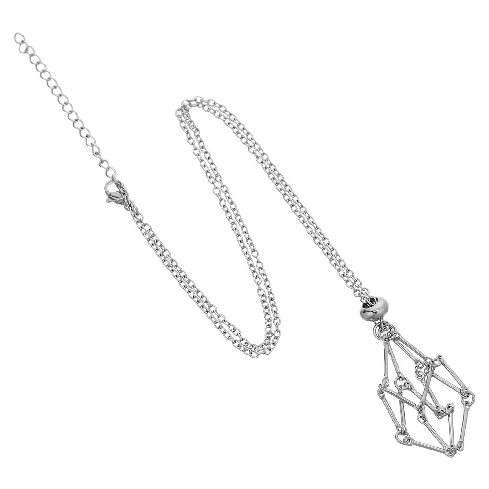 Kristall-Halskette mit Fischer – Crystal Pendant Necklace Natural Stone Bewertung und Preis