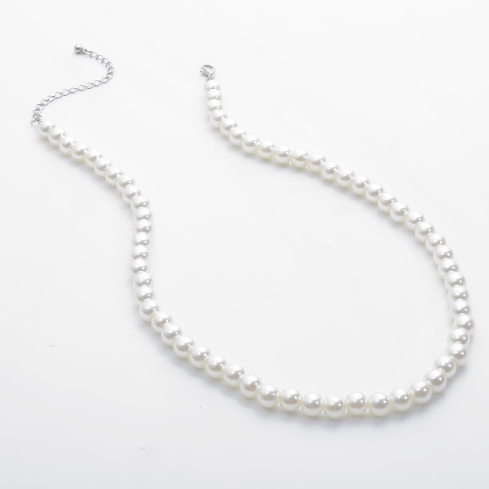 Minimalist ische Imitation Per – Pearl Choker Necklace Vintage Bewertung und Preis