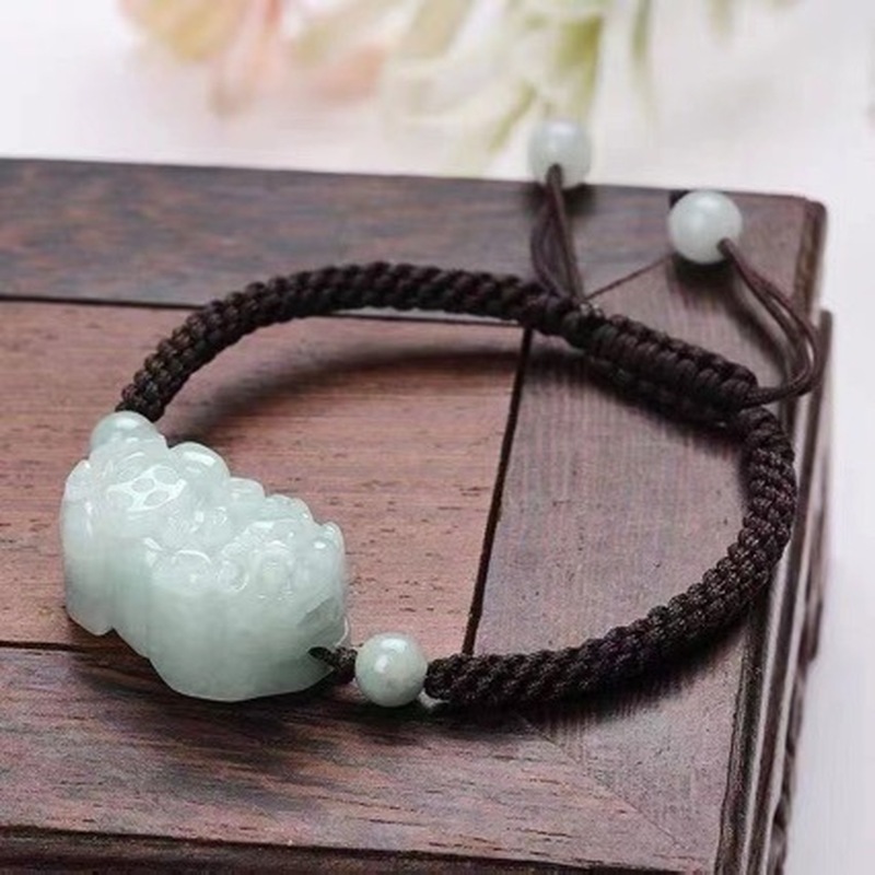 Natürliches Jadeit-Armband der – Bracelets Bewertung und Preis