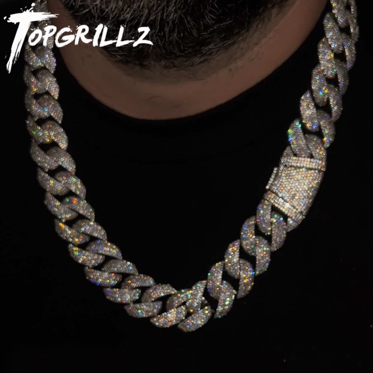 TOPGRILLZ 24mm Kubanische Glie – Cuban Link Chain 12Mm Bewertung und Preis