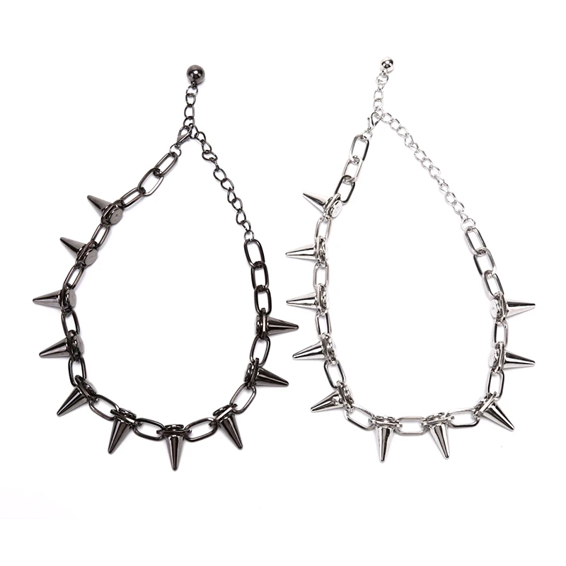 Goth Rock Biker Spike Rivet Kr – Goth Punk Spike Choker Bewertung und Preis