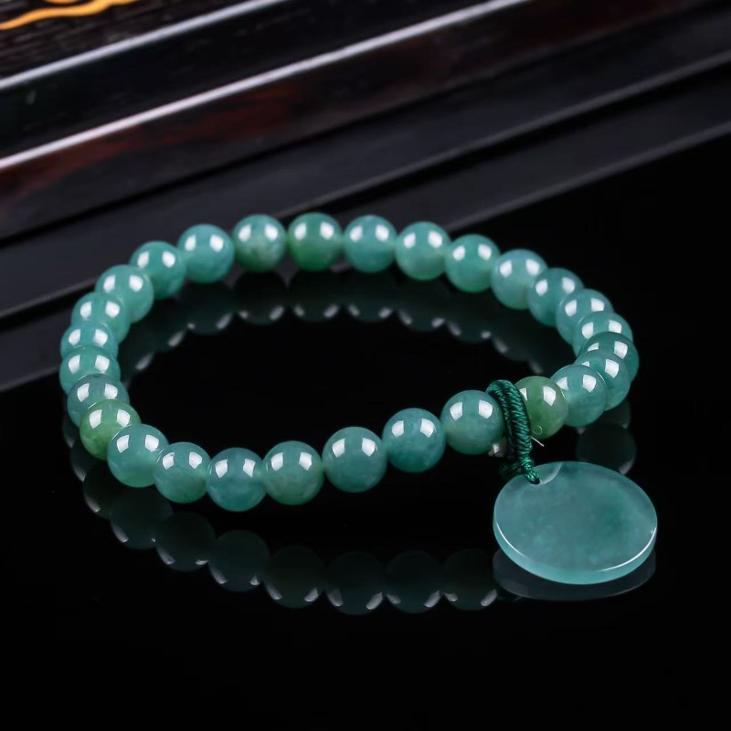 Natürlicher Jadeit Blauwasser- – Bracelets Bewertung und Preis