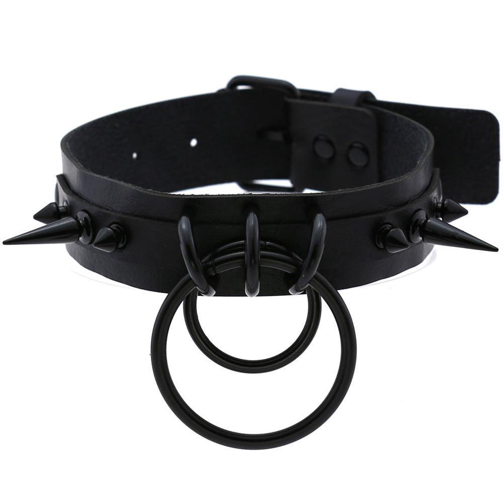 Schwarzen Stachel Halsband Got – Goth Punk Spike Choker Bewertung und Preis