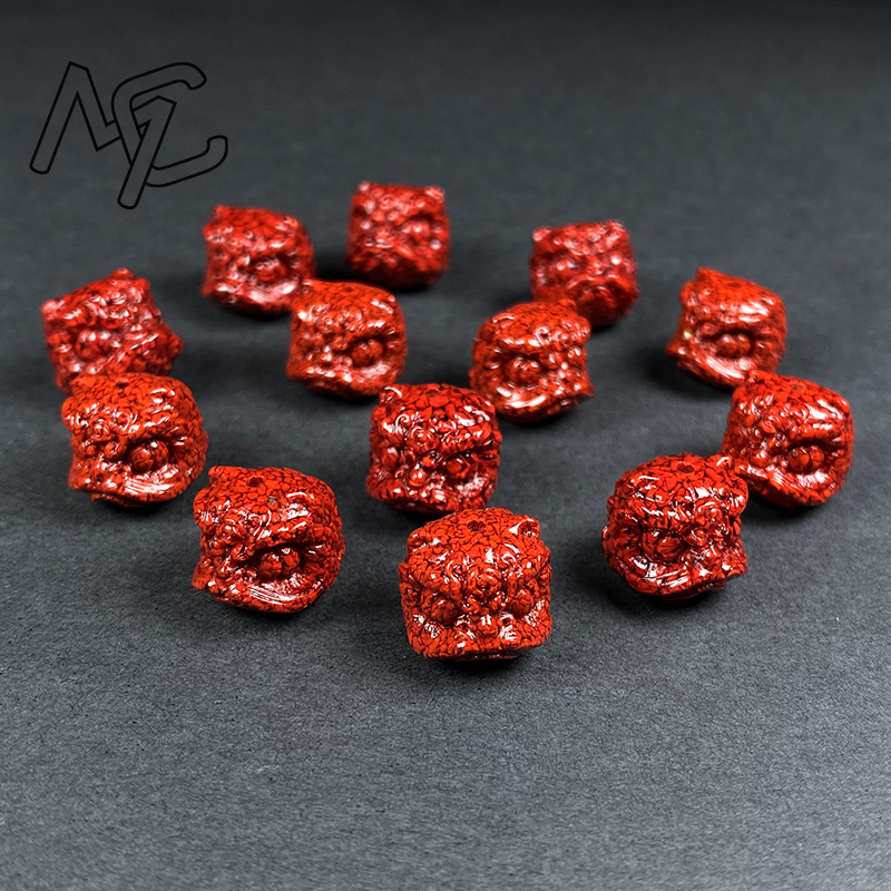 10 Stück natürliche Zinnober-K – Earrings Bewertung und Preis