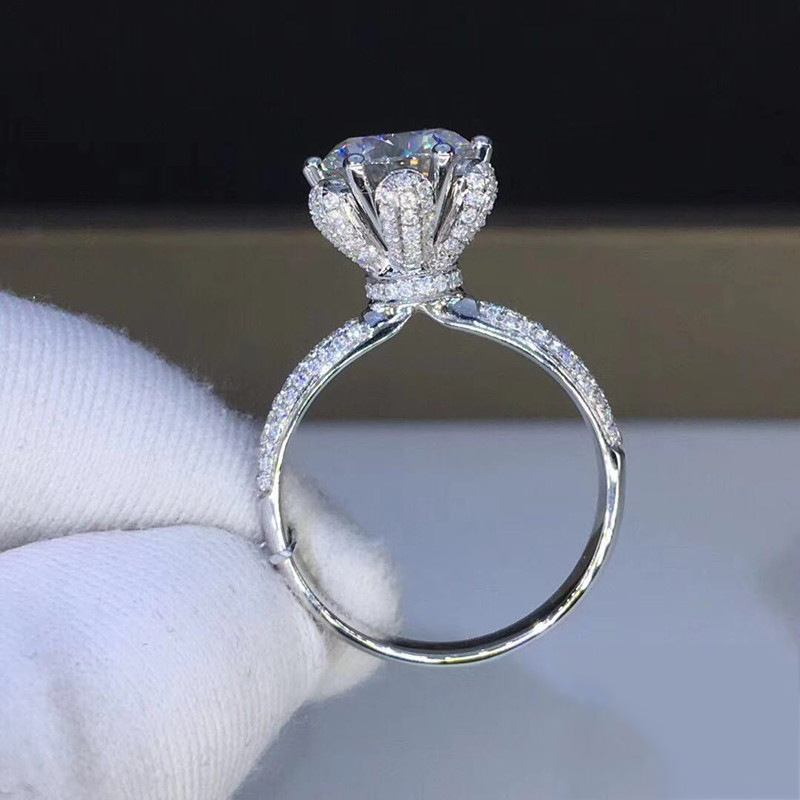 Morganit-Ring VVS1-Qualität La – Moissanite Engagement Ring 1 Carat Bewertung und Preis