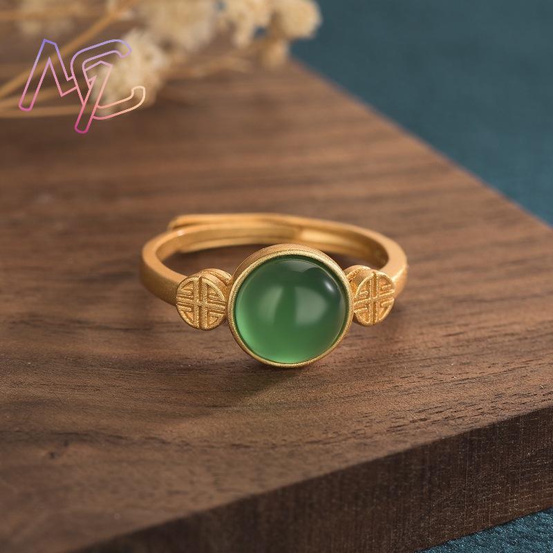 Natürliche Jade-Ringe, echter  – Rings Bewertung und Preis